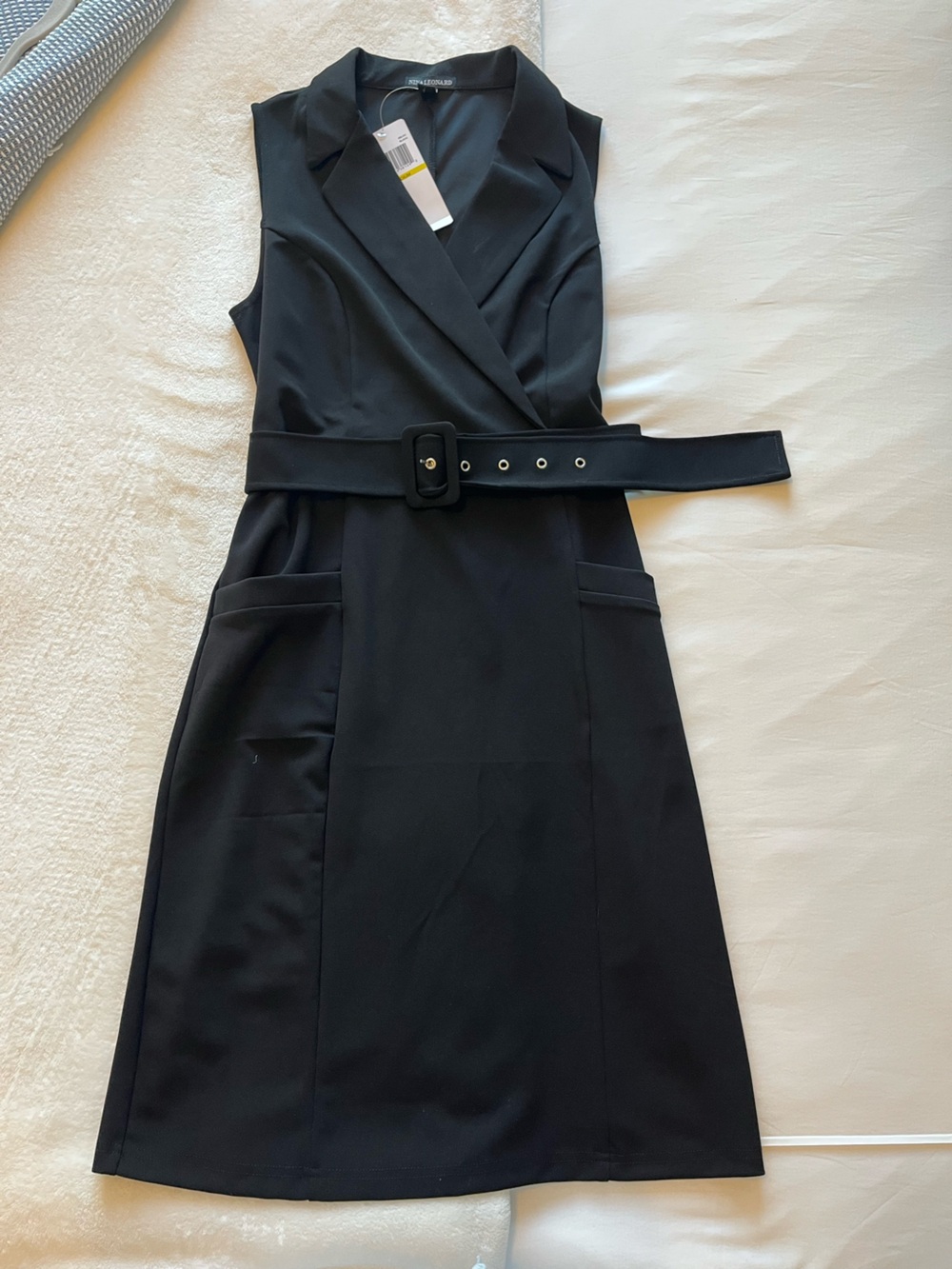 Black Belted Dress